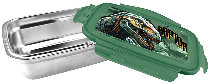 BOITE GOUTER INOX GRAF 241423 DINOSAUR - DINOSAUR