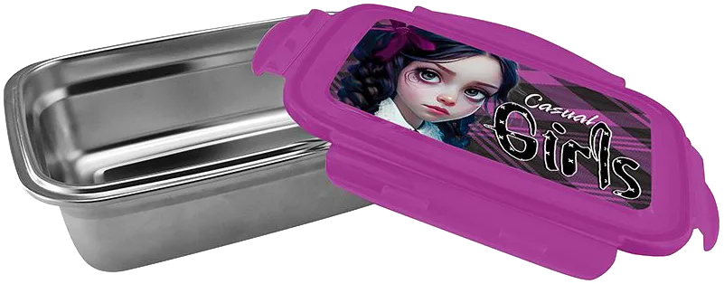 BOITE GOUTER INOX GRAF 241424 COOL GIRLS - COOL GIRLS